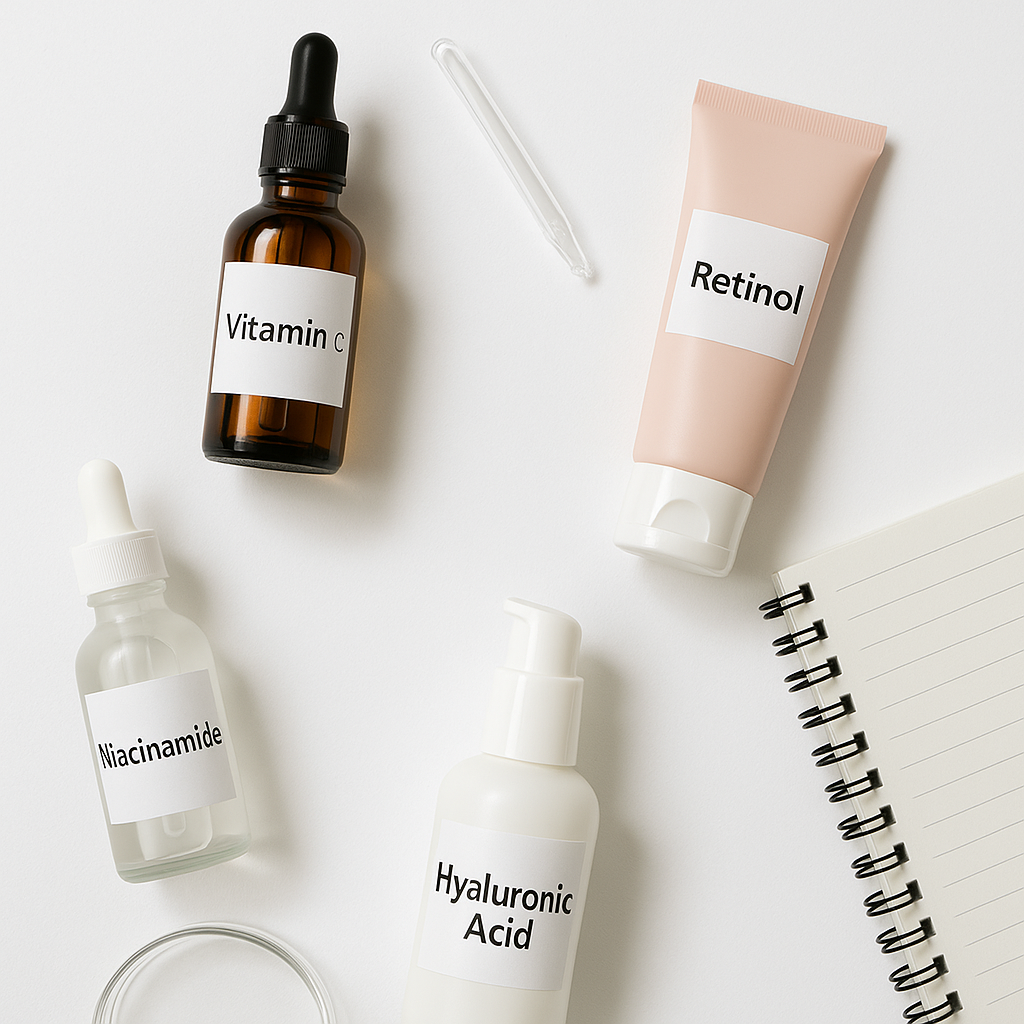 Active ingredients in skincare