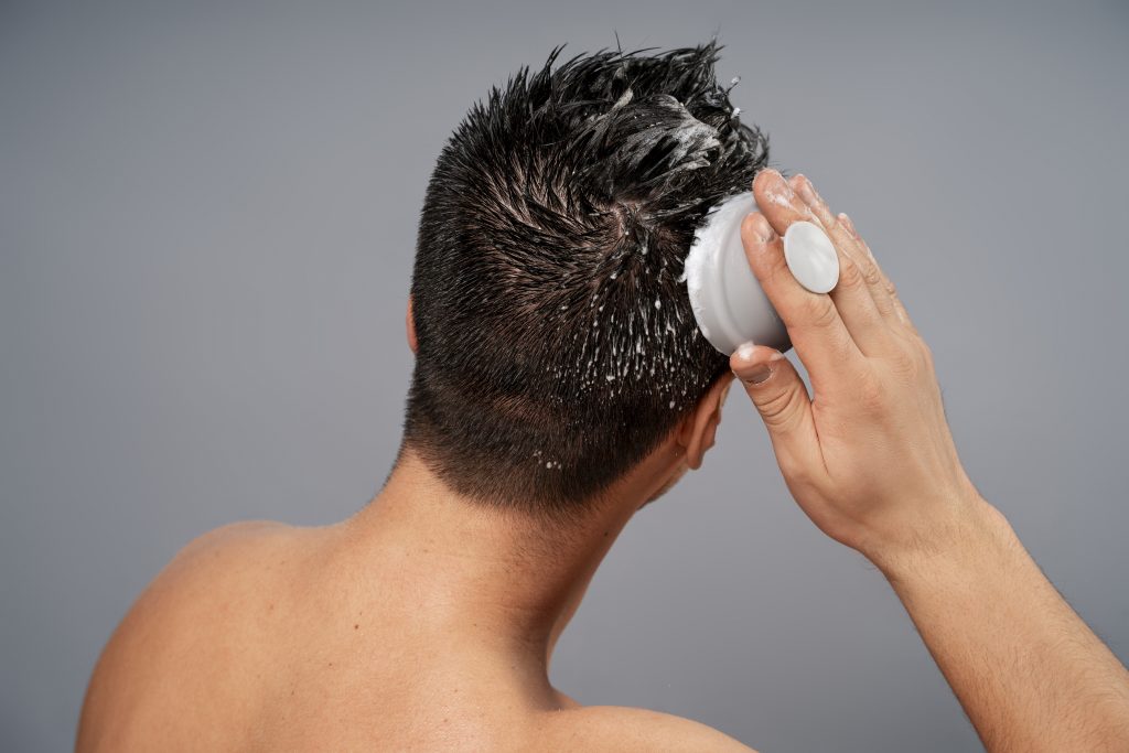 haircare routine for men